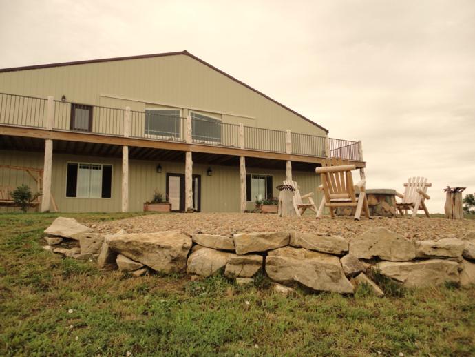 Kansas Hunting Lodge Photos at Scattered Acres Outfitting